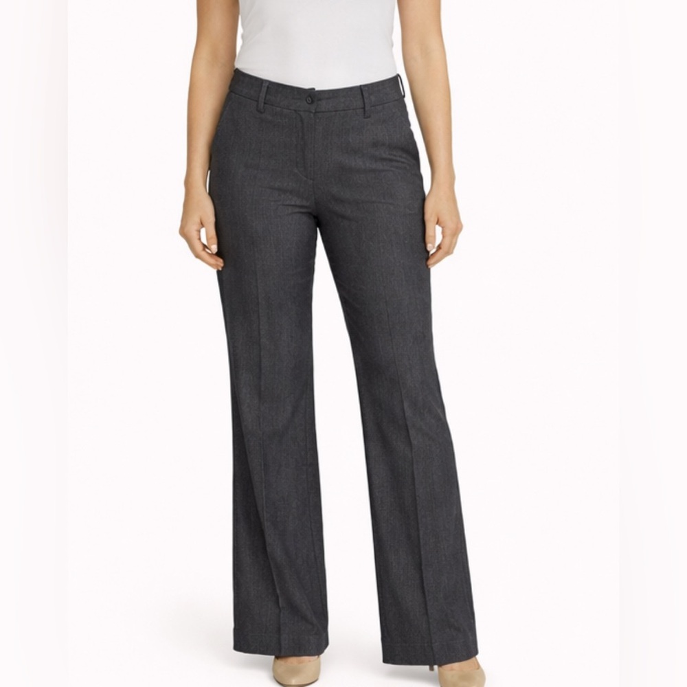 Dalia Collection Dark Gray Trousers